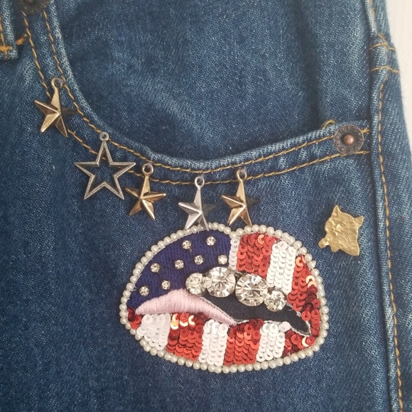 Marc Jacobs Embroidered Jeans - Picture 4 of 7